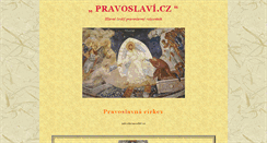 Desktop Screenshot of pravoslavi.cz